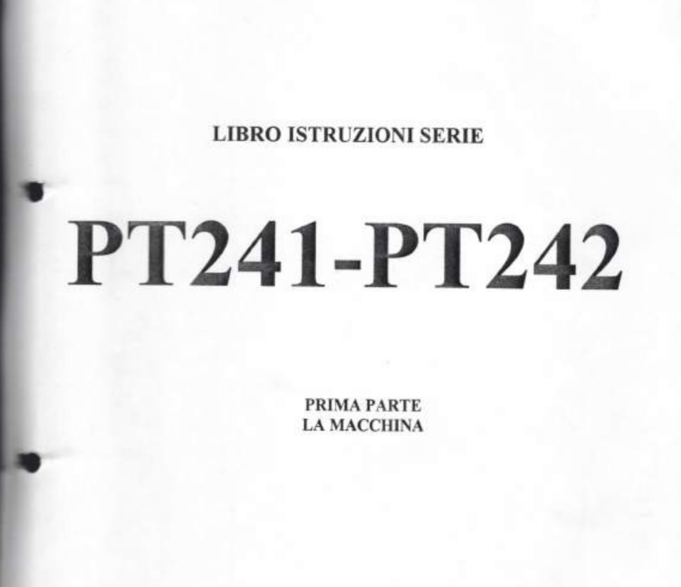 PROTTI MANUAL PT241 PT242 pdf file