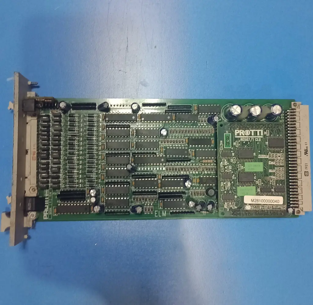 PROTTI ELM board card w/CLU - used working