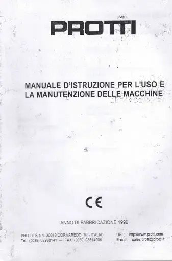 [99-PROTTI-MANU-PV94-PV92SX-PV94SX-PV93SX-PV93FX-SERIES-1] PROTTI MANUAL PV92SX-PV94SX-PV93SX-PV93FX series 1 pdf 